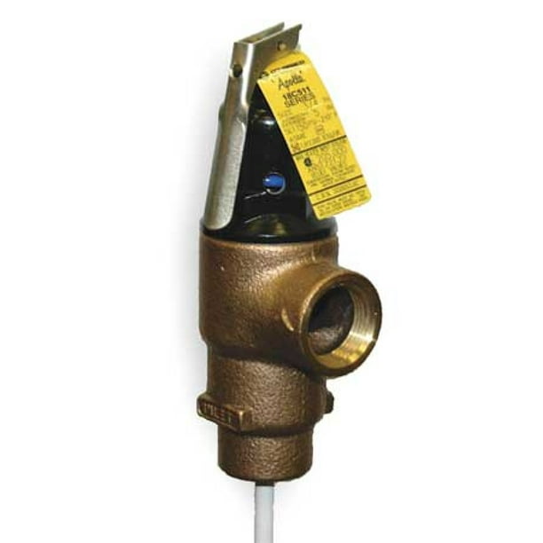 T and P Relief Valve MNPT x FNPT T and P Relief Valve MNPT x FNPT